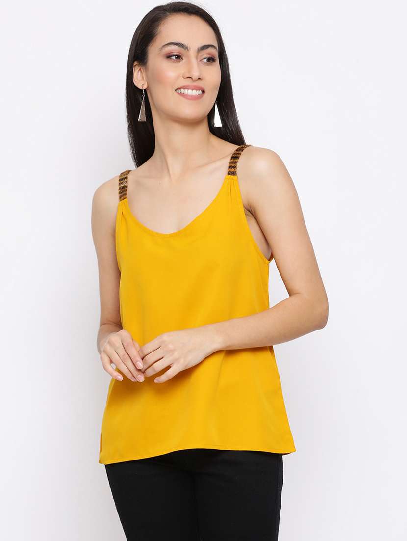women's a line round neck top