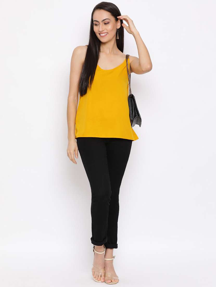 women's a line round neck top - 18450194 -  Standard Image - 3