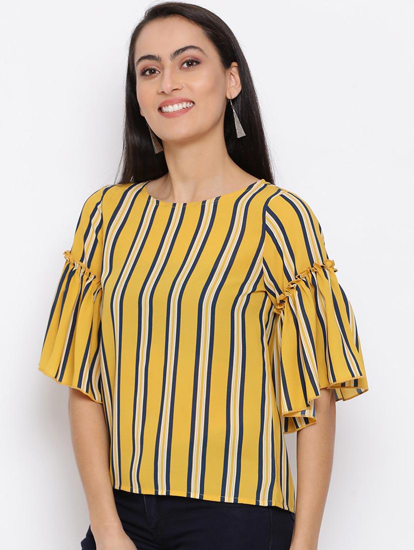 women's straight round neck top - 18450239 - Zoom Image - 0