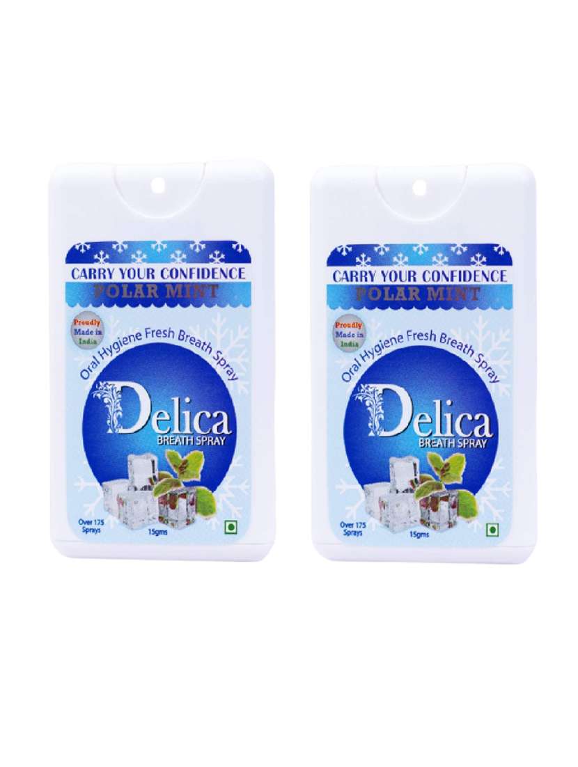 pack of 2 polar mint mouth freshener spray 