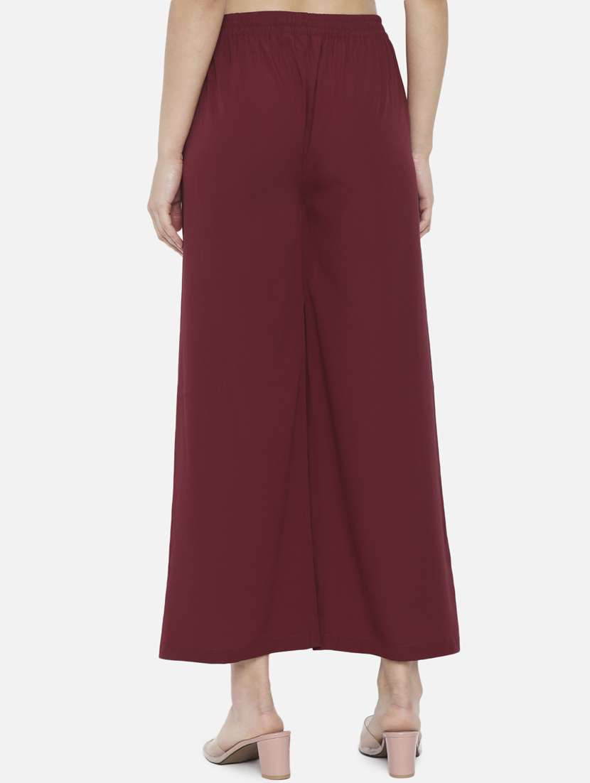 high rise solid palazzo  - 18451083 -  Standard Image - 3