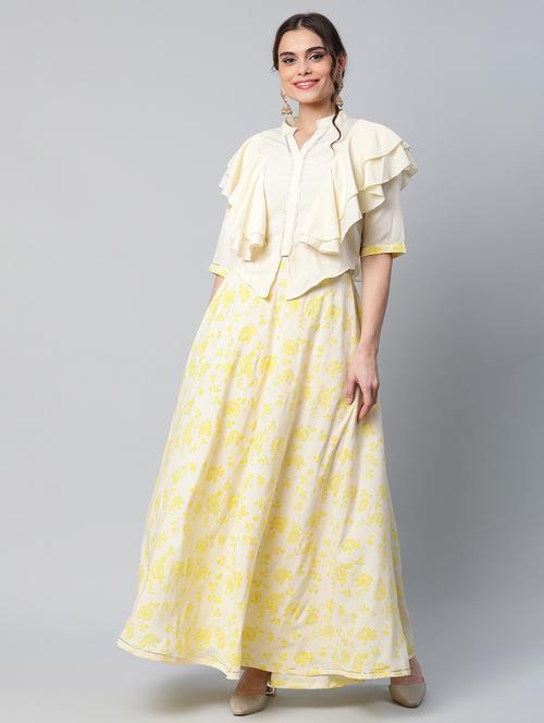 printed ruffled skirt top set  - 18451245 -  Standard Image - 0