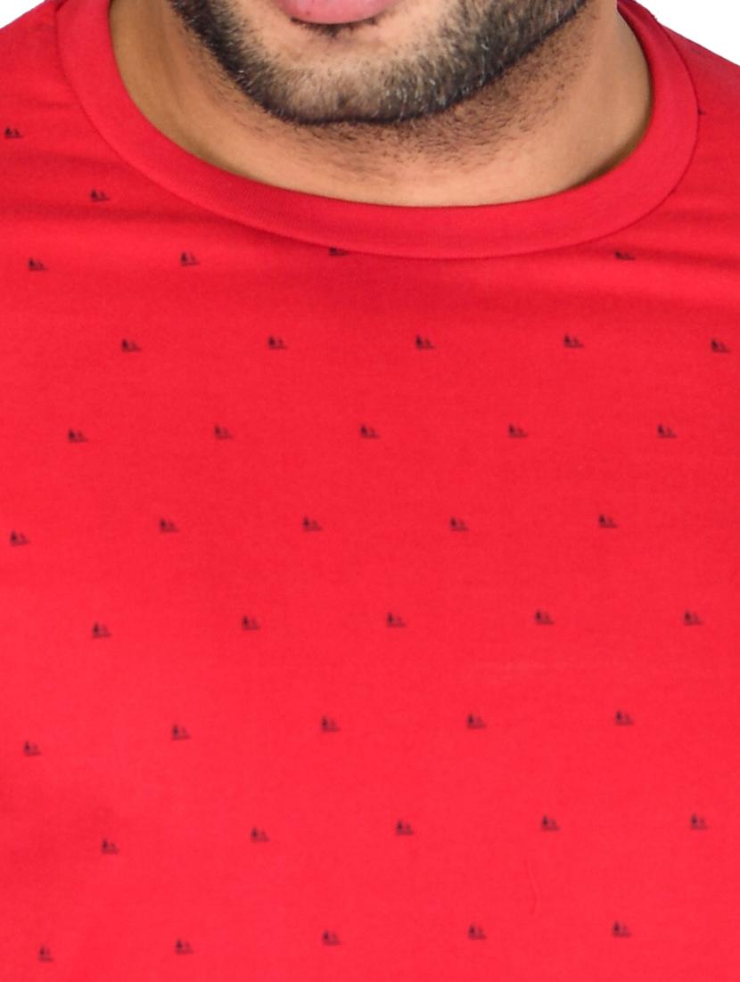 red over print t-shirt - 18451774 - Standard Image - 3