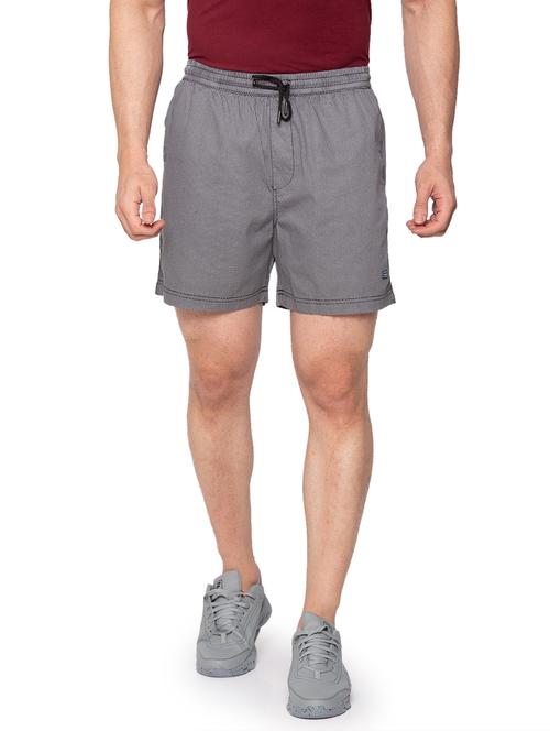 grey printed short - 18453572 -  Standard Image - 0