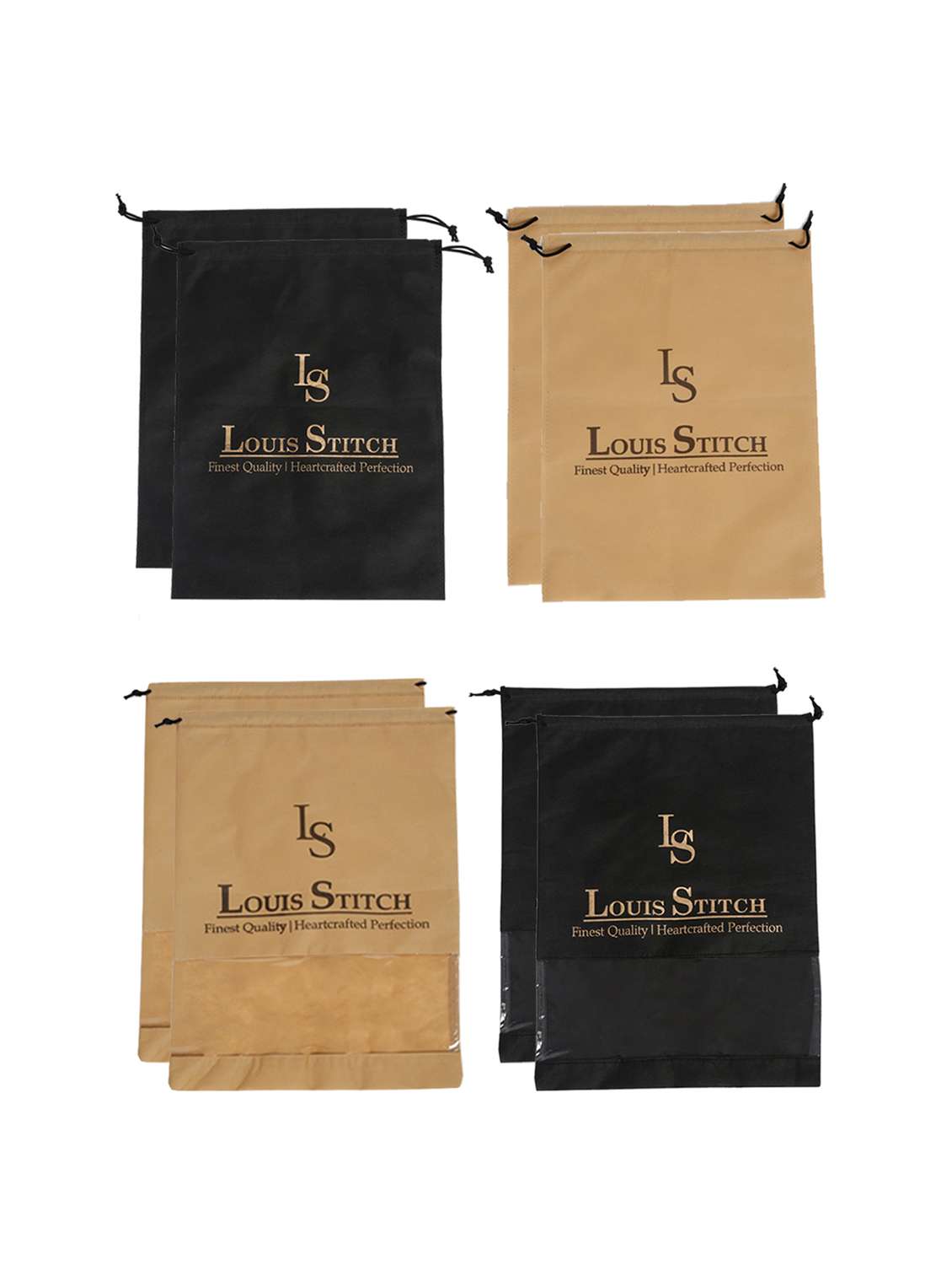 pack of 8 multi colored utility bag
