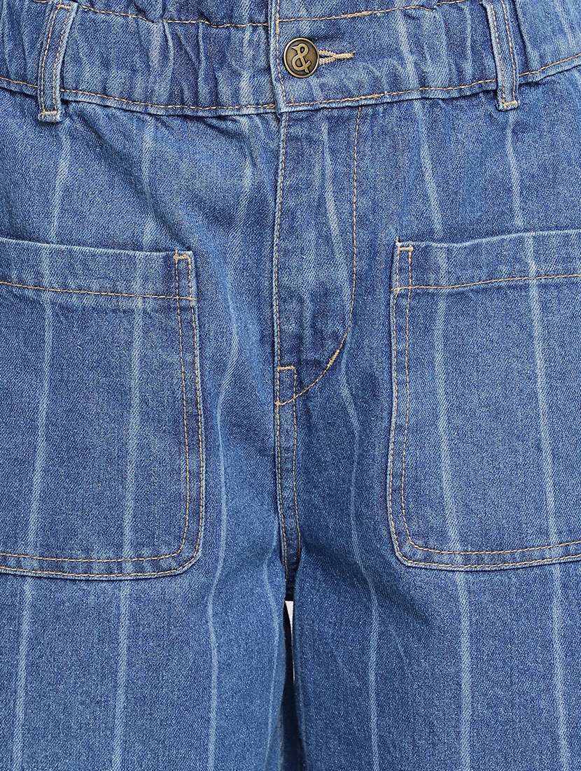 women's laser print boyfriend fit jeans - 18455869 -  Standard Image - 5