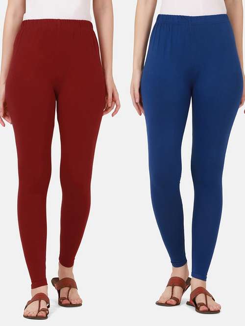 pack of 2 solid leggings  - 18457063 -  Standard Image - 0