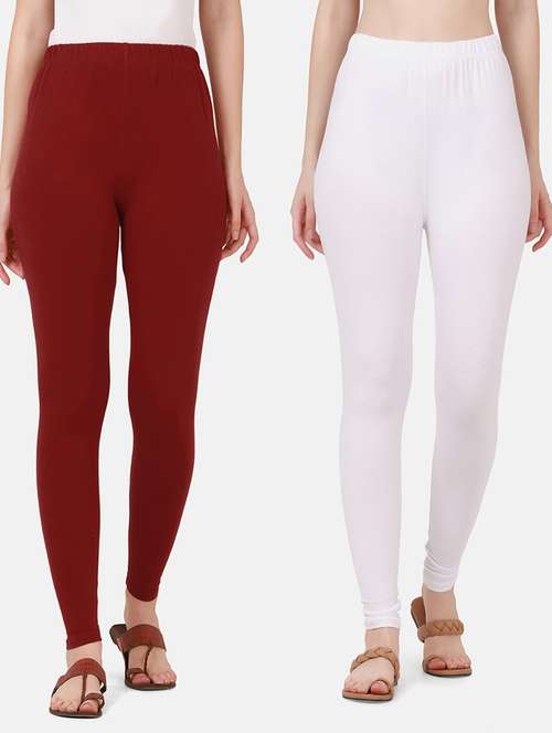 pack of 2 solid leggings  - 18457069 -  Standard Image - 0