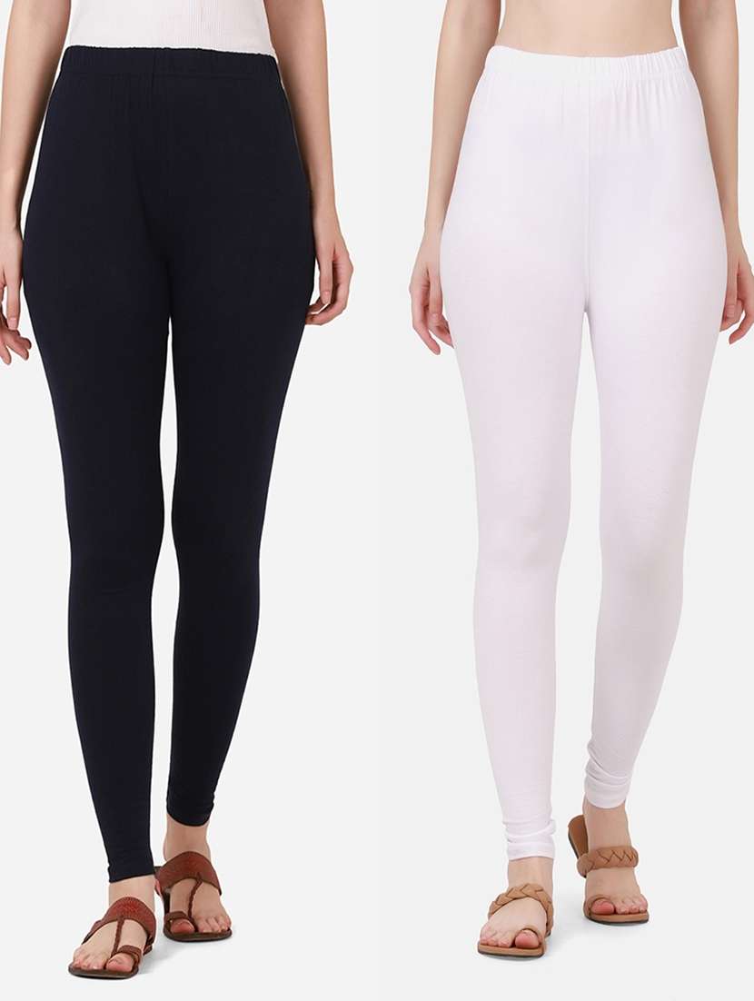 pack of 2 solid leggings 
