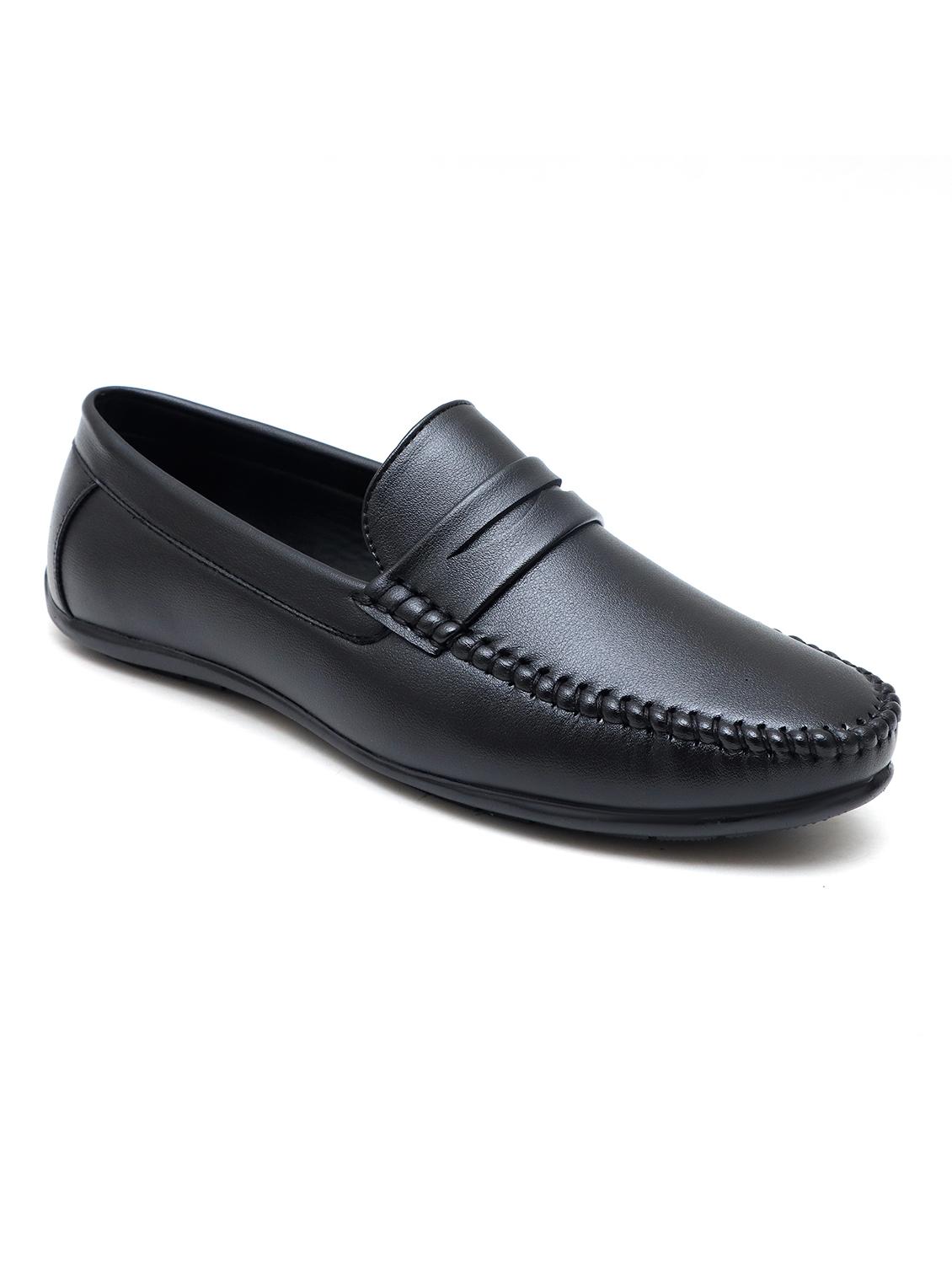 men black slip on loafer - 18457755 - Standard Image - 3