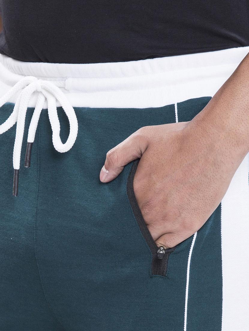 teal side-taped full length track pant - 18458746 - Standard Image - 5