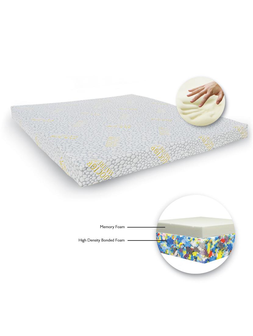 orthopedic grey mattress - 18459626 - Standard Image - 3