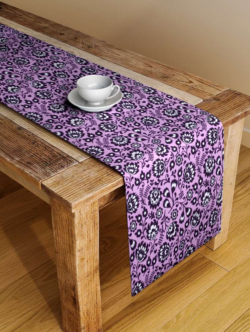 alina decor digital printed table runner for center and dining tabale - 13x54 inch