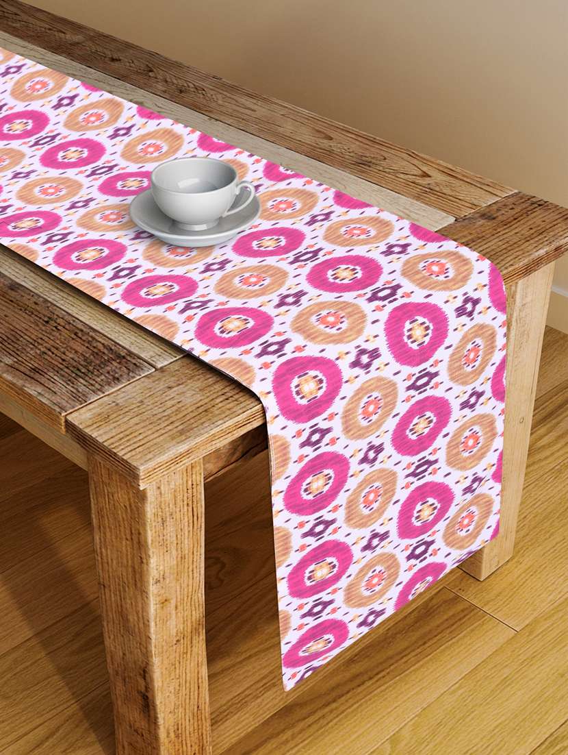 alina decor digital printed table runner for center and dining tabale - 13x56 inch