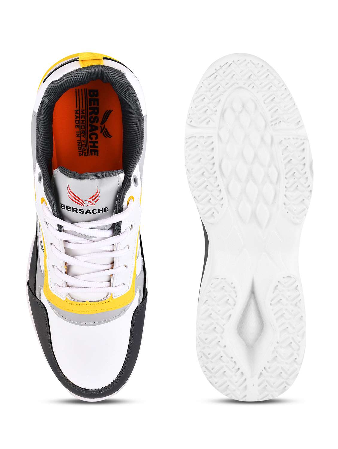 multi colored color block sports shoe - 18461664 - Standard Image - 5
