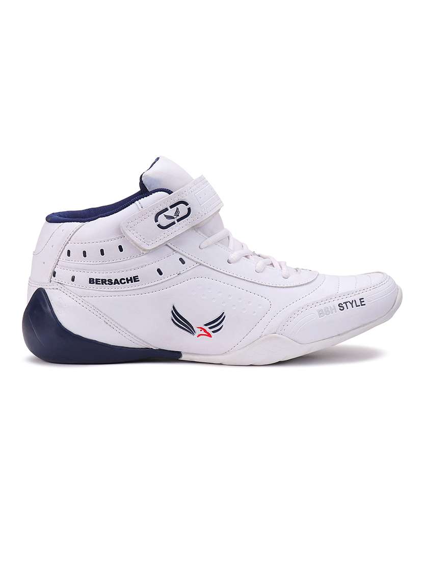 white lace up sport shoe - 18461668 - Standard Image - 3