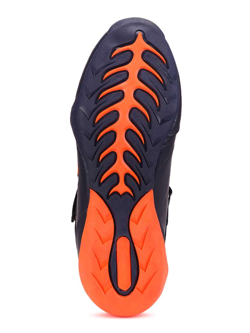 men blue lace up sport shoe - 18461669 - Standard Image - 5