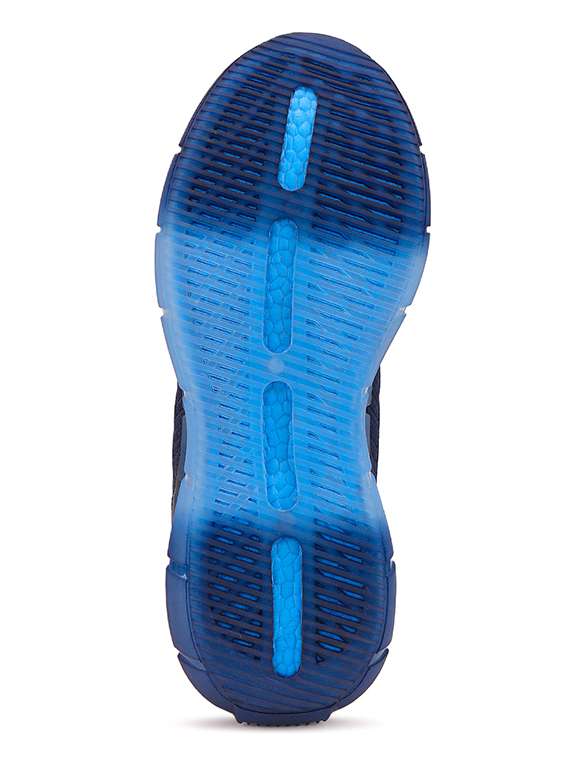men navy blue lace up sport shoe - 18461685 -  Standard Image - 5