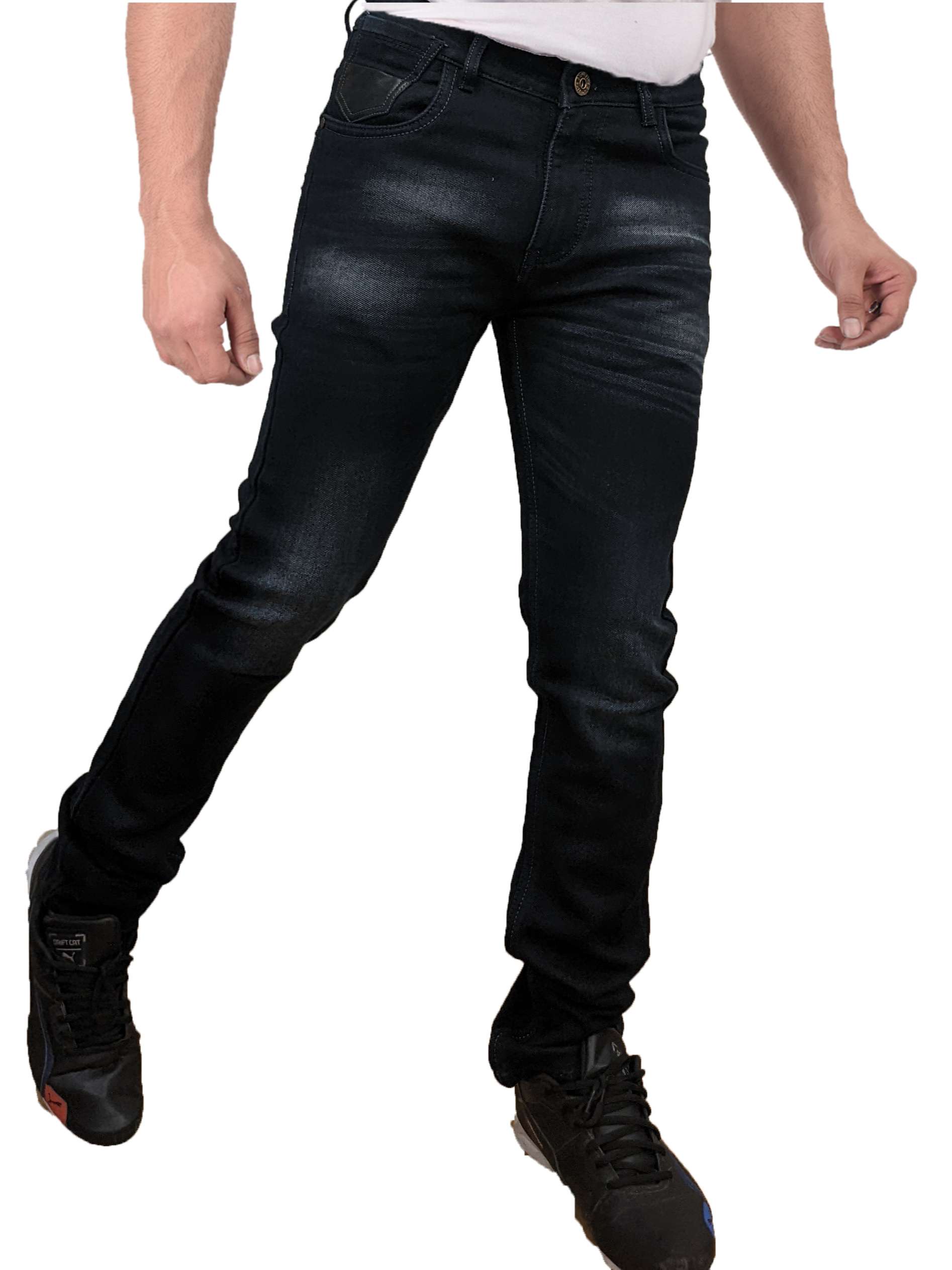 mens slim fit plain jeans - 18462049 -  Standard Image - 5