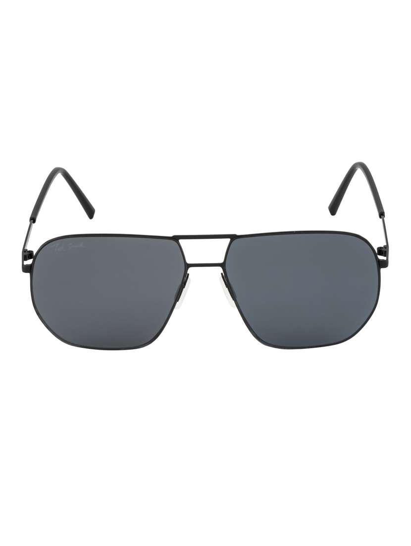grey azure aviator sunglasses 