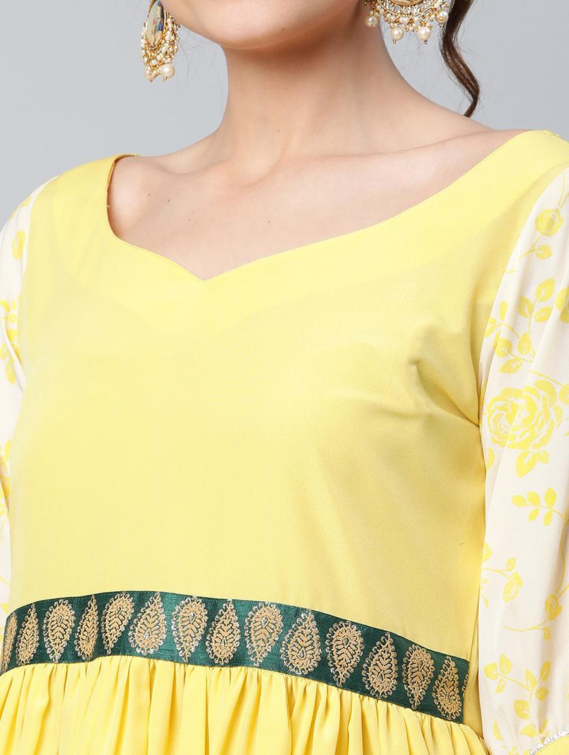 floral kurta sharara set - 18462894 - Standard Image - 3