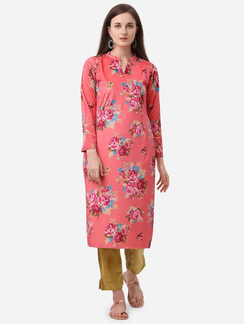floral printed kurta pant set  - 18462939 -  Zoom Image - 0