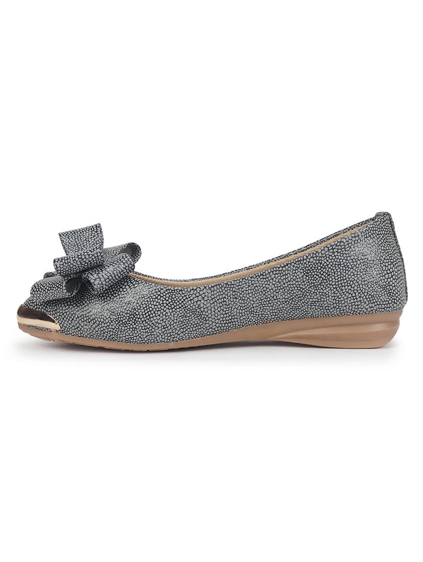 black slip on ballerina - 18463302 - Standard Image - 3