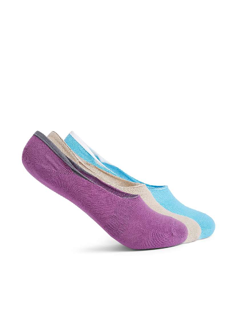 women pack of 3 no show socks 