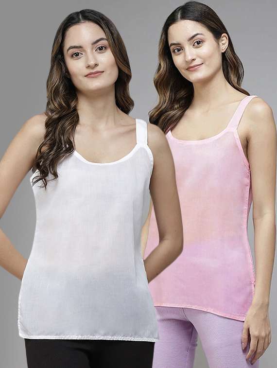 pack of 2 solid camisole - 18464770 - Zoom Image - 0
