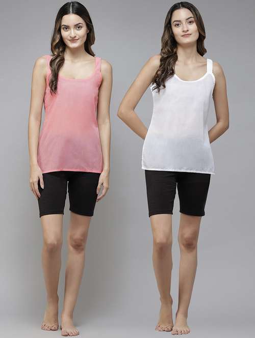 set of 2 solid camisole  - 18464772 -  Standard Image - 0