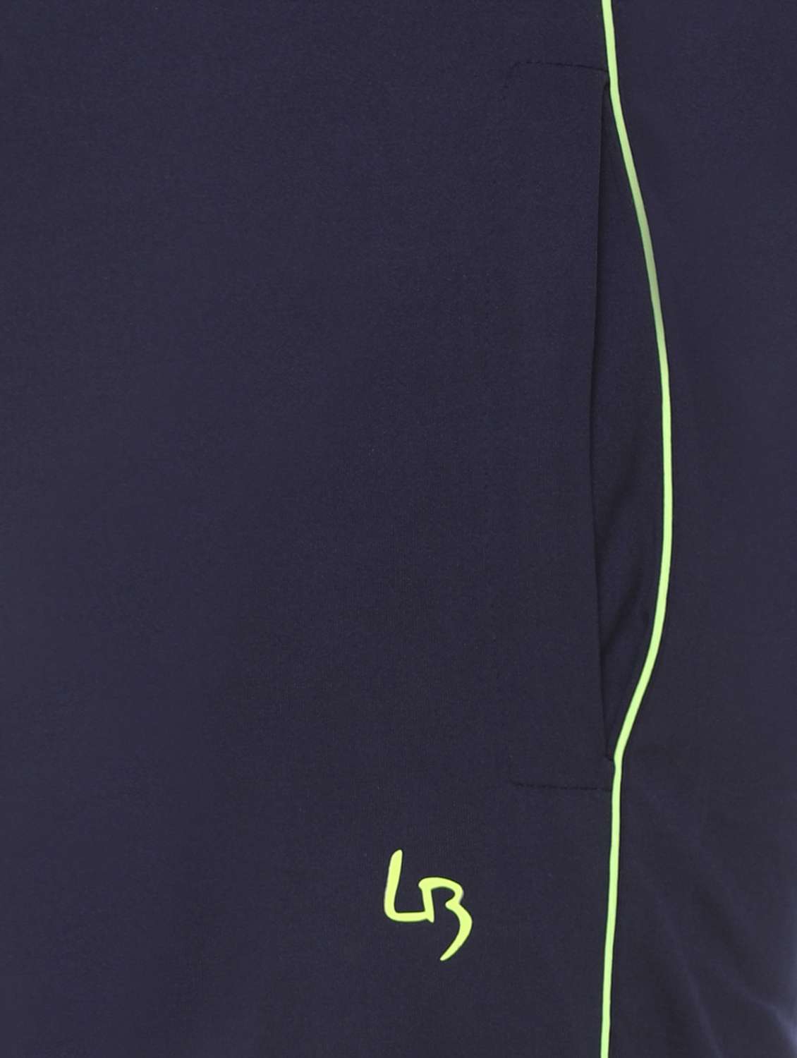 navy blue solid full length track pant - 18465735 -  Standard Image - 3