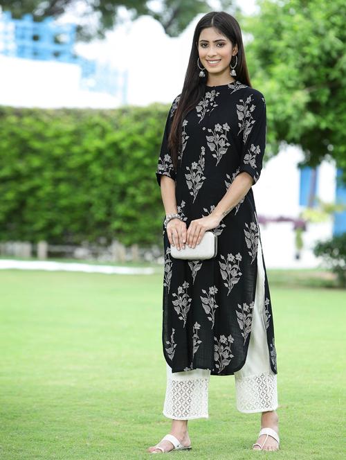 women's straight kurta - 18465762 - Standard Image - 0
