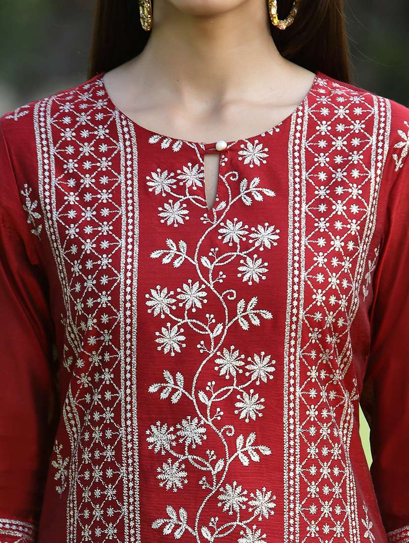 women's a-line kurta - 18465769 -  Standard Image - 5