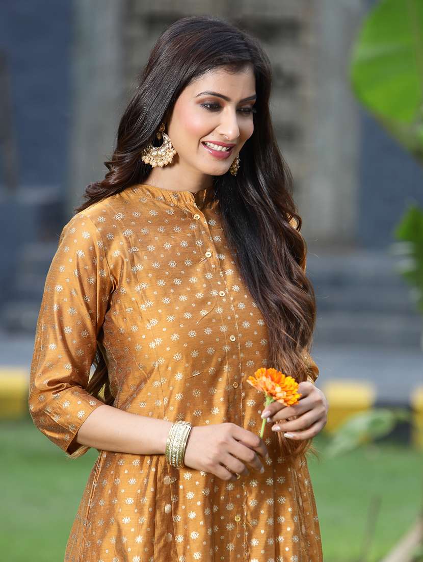 women's flared kurta - 18465772 - Standard Image - 5