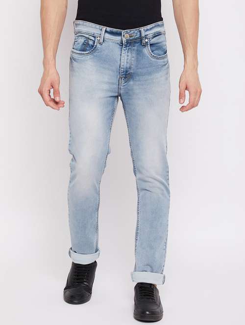 light-blue light-washed denim jean - 18466051 - Standard Image - 0