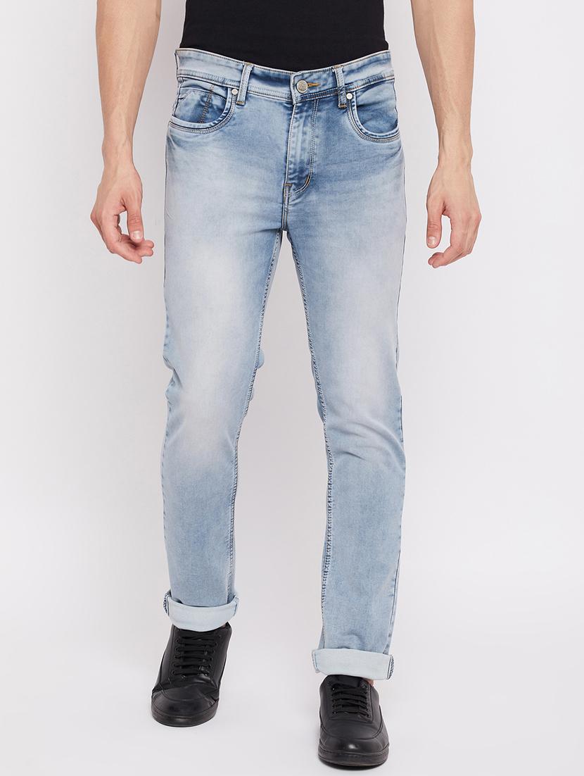 light-blue light-washed denim jean - 18466051 - Zoom Image - 0