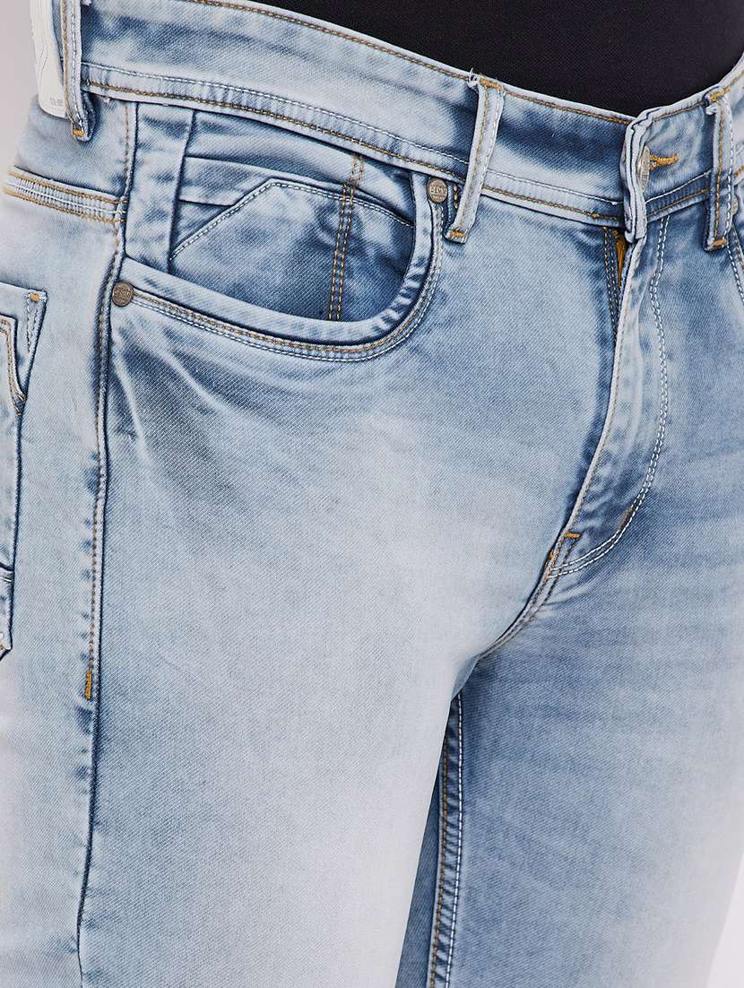light-blue light-washed denim jean - 18466051 - Standard Image - 5