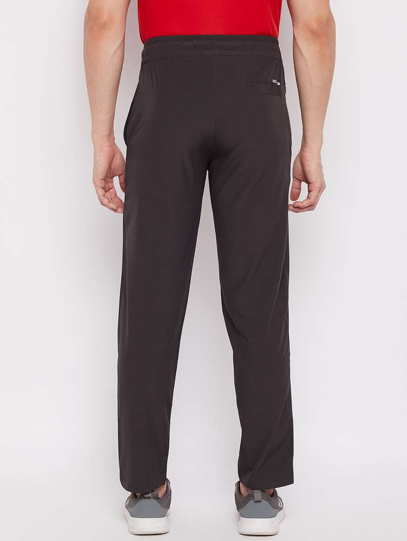 grey printed full length track pant - 18466070 -  Standard Image - 3