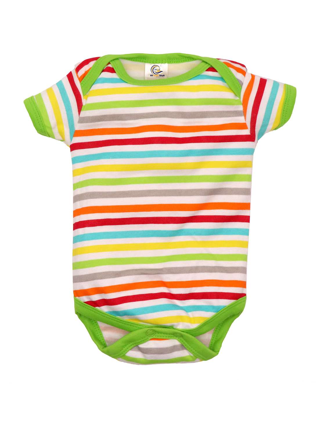 pack of 3 multi colored printed onesies - 18467146 -  Standard Image - 3