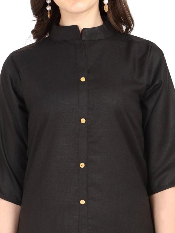 set of 2 pcs solid combo kurta - 18467643 - Standard Image - 3