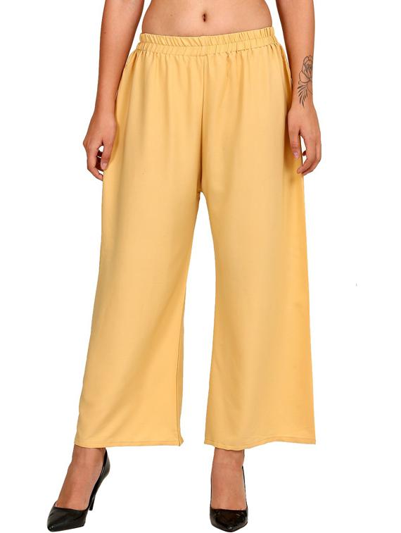 solid kurta palazzo set - 18467677 - Standard Image - 3