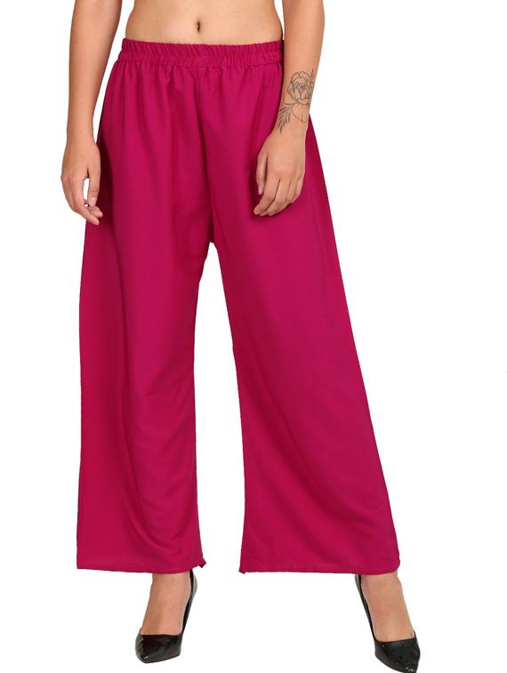 solid kurta palazzo set - 18467680 - Standard Image - 3