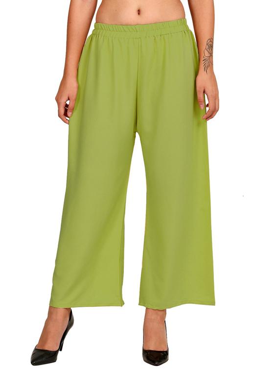 solid kurta palazzo set - 18467696 - Standard Image - 3