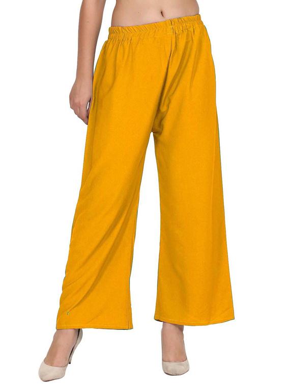 solid kurta palazzo set - 18467705 - Standard Image - 3