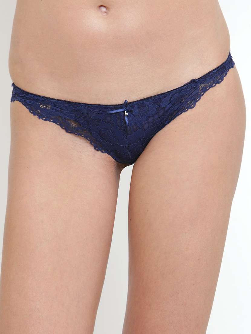 low rise solid bikini panty - 18468069 - Zoom Image - 0