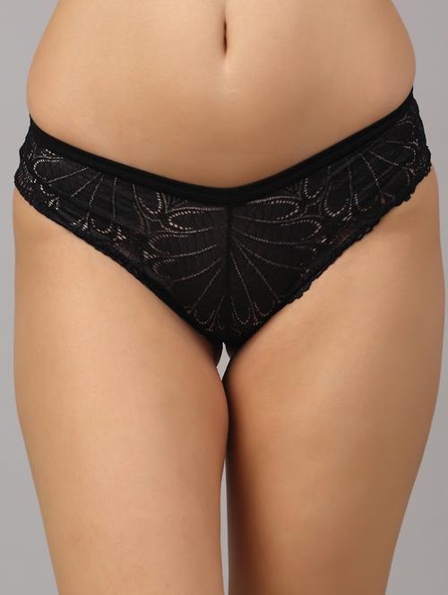 black lace bikini panty - 18468107 -  Standard Image - 0