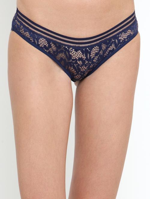 blue lace bikini panty - 18468148 -  Standard Image - 0