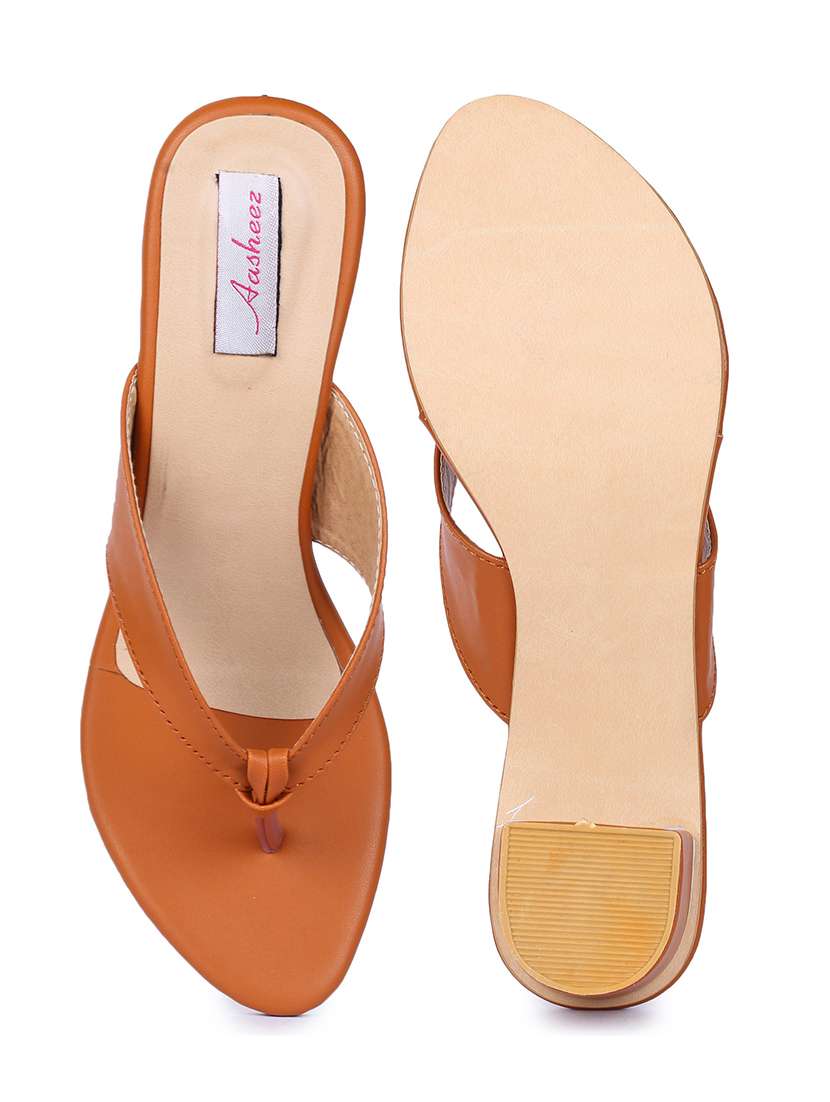 women's designer block heel sandal - 18468181 -  Standard Image - 3