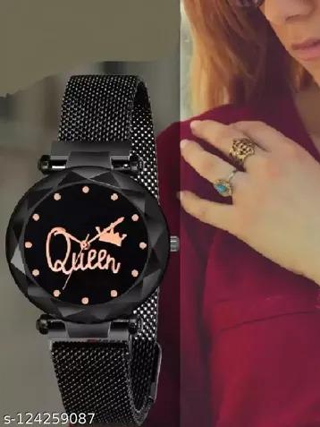 new black magnetic watch for women  - 18468236 -  Standard Image - 0