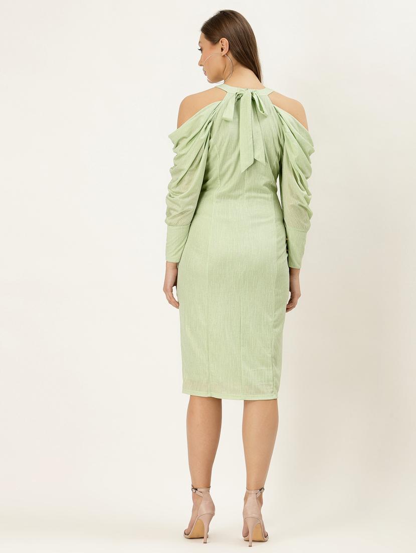 women's solid dress - 18469647 - Standard Image - 3